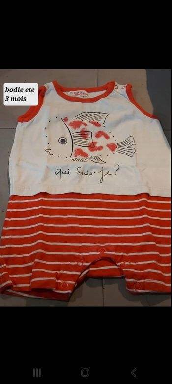 Combinaison 3 mois du pareil au meme