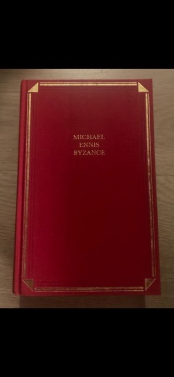 Livre byzance de Michael ennis