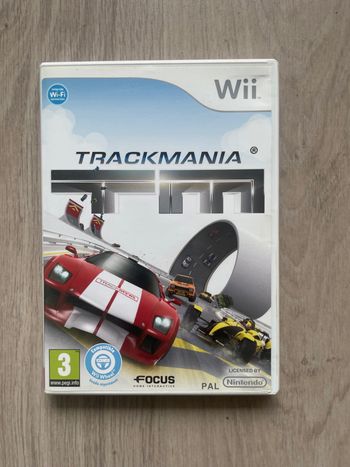 Jeu pour Nintendo Wii, Trackmania, en français.