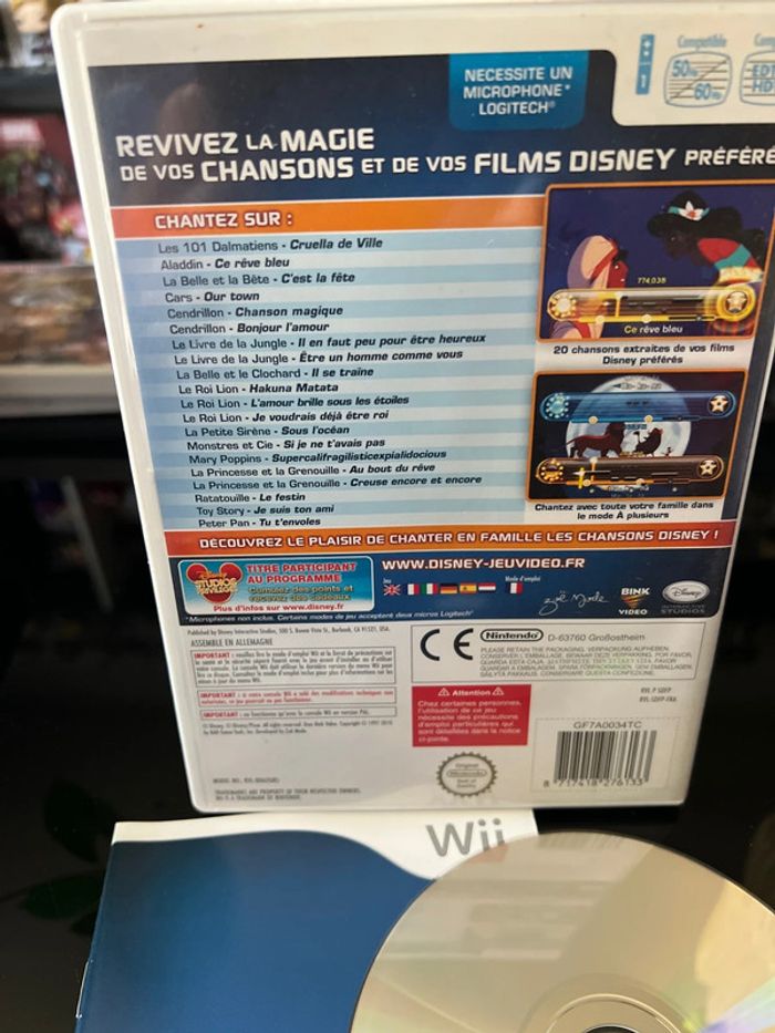Jeu de wii sing it Disney - photo numéro 2