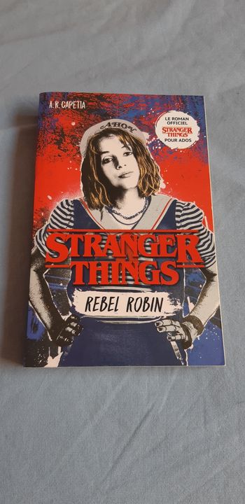 Livre Stranger Things  Rebel Robin tome 2