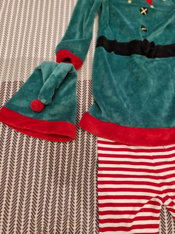 Ensemble lutin de noel - 8 ans - mixte