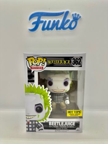 Funko Pop Beetlejuice 362 Hot Topic Exclusive 🇺🇸