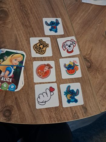 Lot de 7 fixeez Disney avec 40 carte