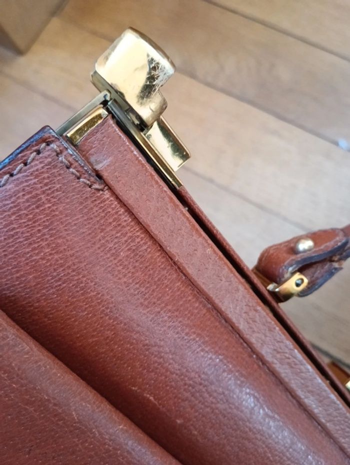 Sac en cuir vintage Vimar - photo numéro 13
