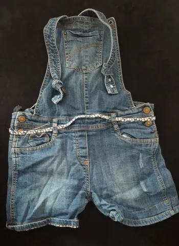 Short salopette T.12 ans