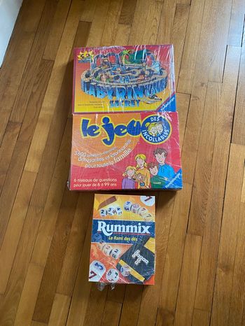 Lot de 3 jeux de société  