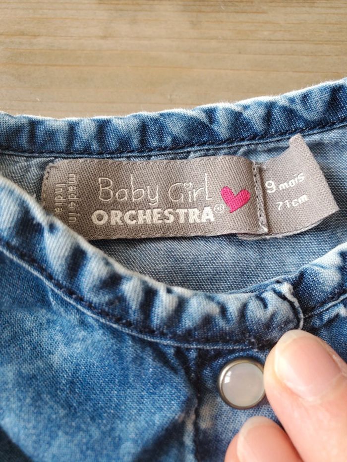 Salopette manches courtes Orchestra - photo numéro 2