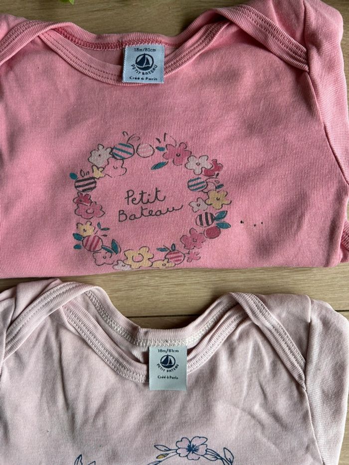 Lot de 2 bodies ML 18 mois - photo numéro 2