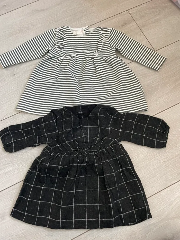 Lot de 2 robes 6 mois - photo numéro 2