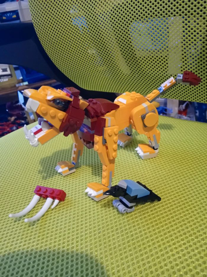 Lego lion et oiseau tbe - photo numéro 2