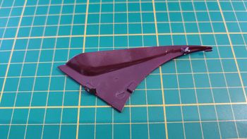 Joue d'aile gauche 62-1 numéro 62 n°62 pièce détachée Citroën 2CV 2 CV Charleston 1/8 1:8 1/8ème Alt