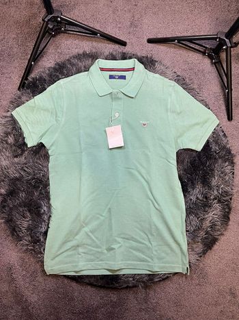 Polo Gant vert pastel