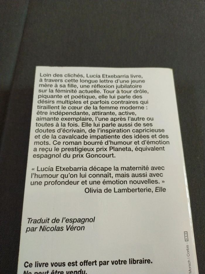 Un miracle en équilibre de Lucia Etxebarria - photo numéro 2