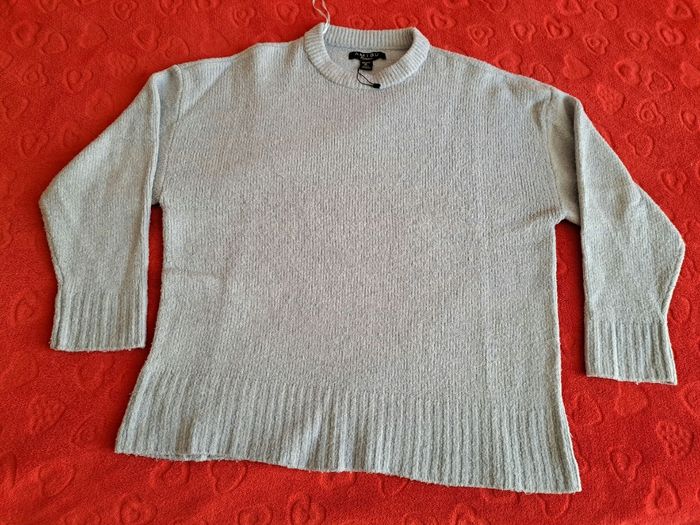 Pull en laine Bleu pour l'hiver xl
