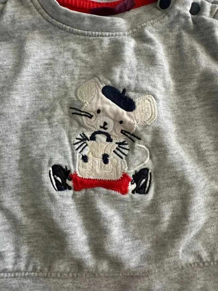 Sweat souris 9 mois 71 cm - photo numéro 3