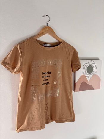 tee shirt beige 