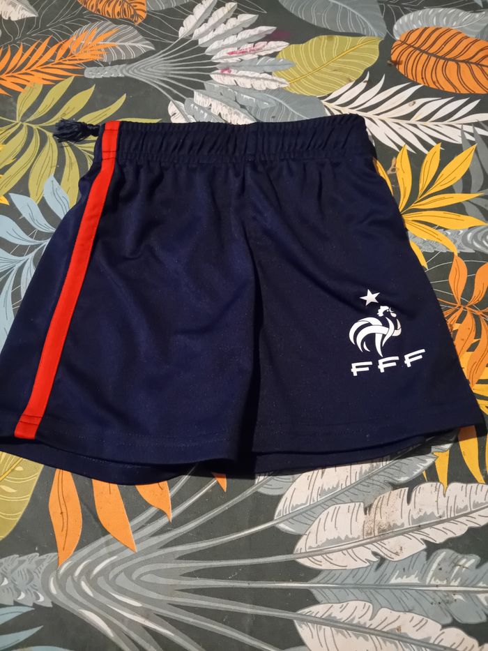 Short bleu marine officiel Équipe de France