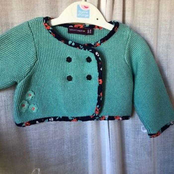 Beau gilet vert 3 mois Sergent-major - photo numéro 2