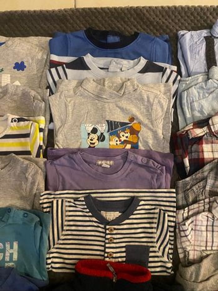 Gros lot vêtements bébé garçon 12 mois 1 an - photo numéro 7