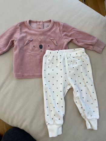 Ensemble pyjama velours