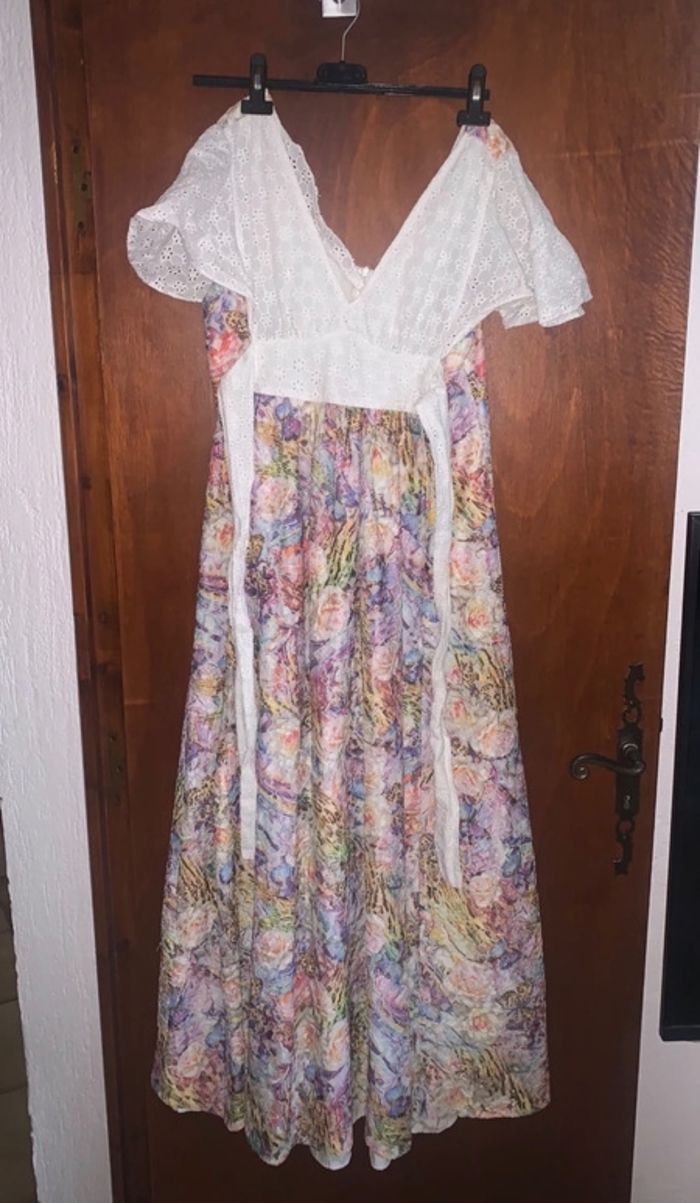 Robe multicolore