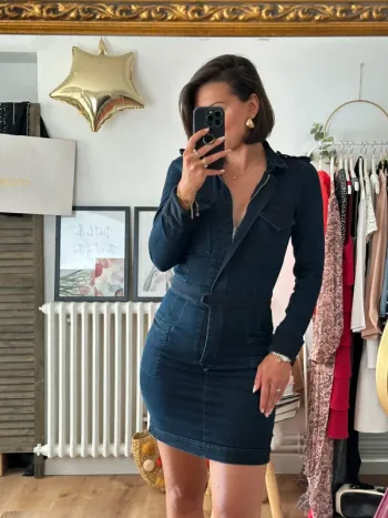 Robe en jean isabel Marant bleue taille 36