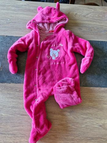 Combinaison chaude fille 1 an