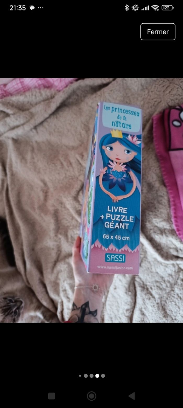 Puzzle géant avec livre - photo numéro 7