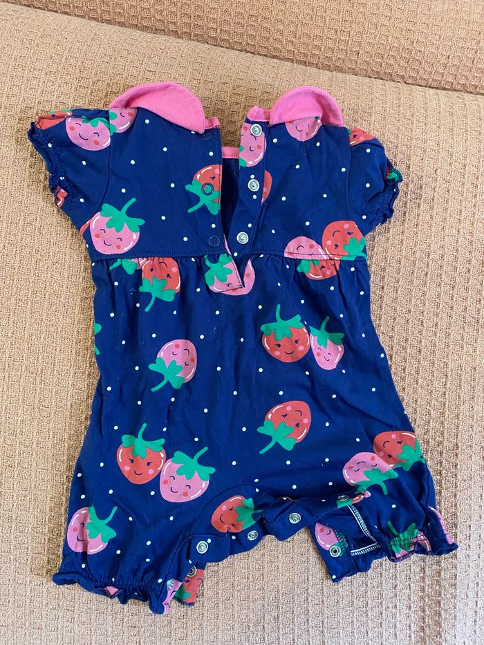 Combinaison short bébé fille - photo numéro 2