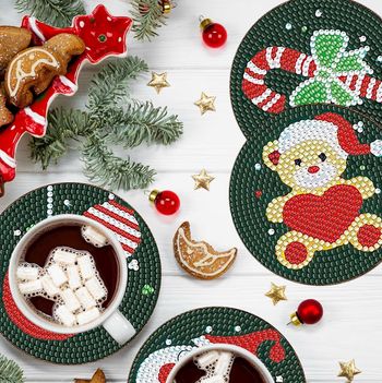 Sous verres de Noël