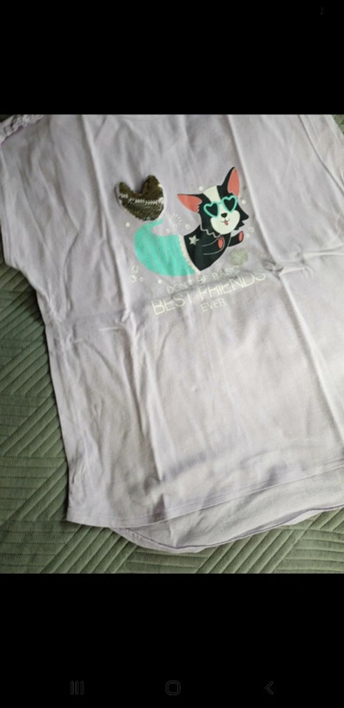 T-shirt fille 12 ans - photo numéro 7