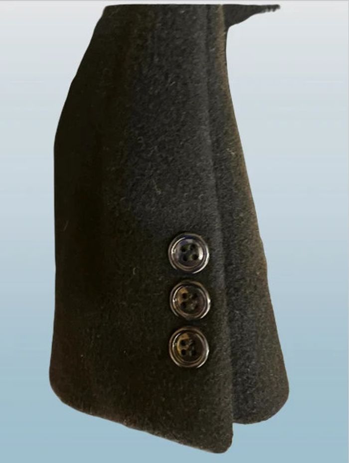 🌟Parfait état sublime manteau homme cachemire et laine taille 56🌟 - photo numéro 10