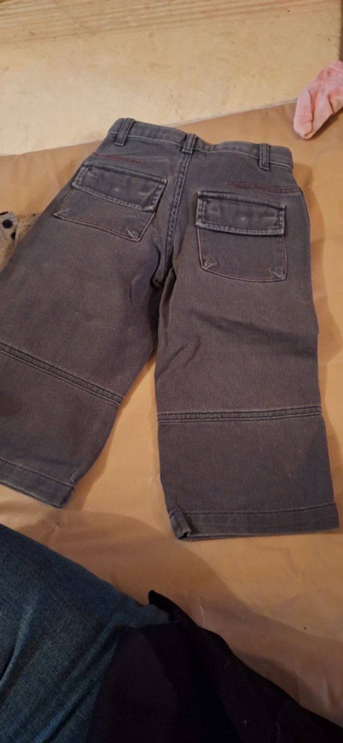 Pantalon velour et t-shirt rayure 2ans - photo numéro 4