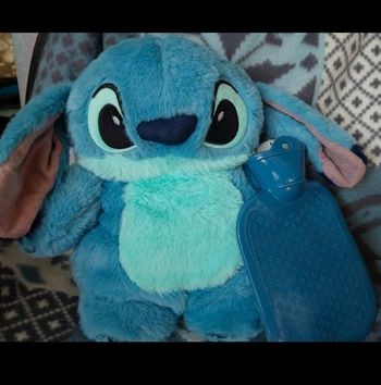 Peluche bouillotte stitch