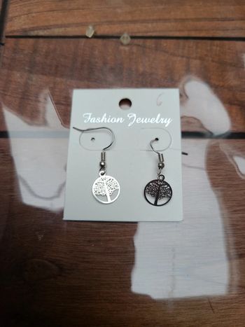 Boucles d'oreilles arbre 🌳