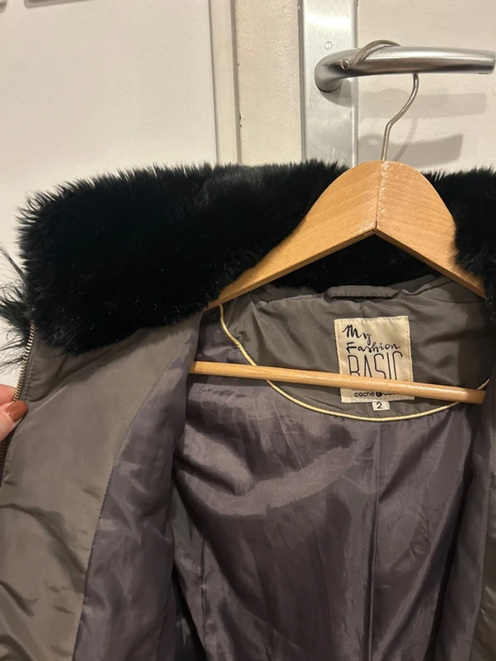 Doudoune cache cache