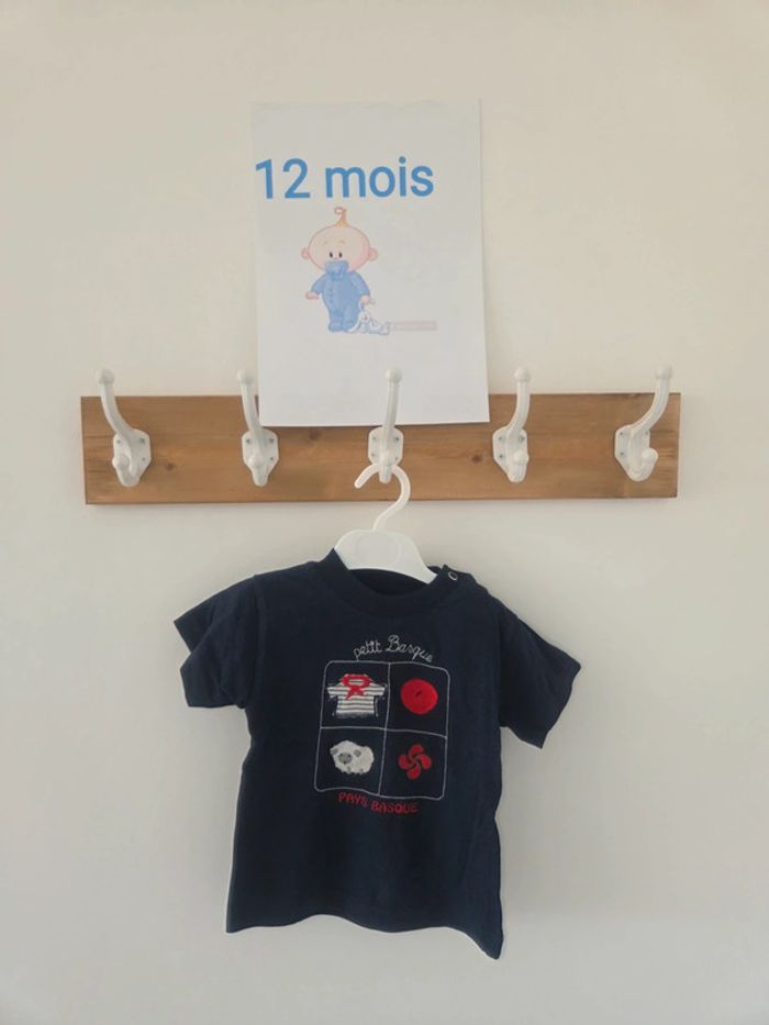 Tee-shirt 12m pays basque