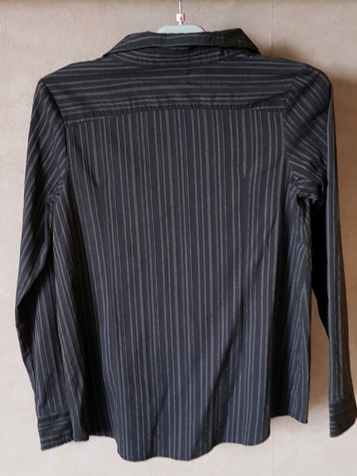 Chemise de grossesse rayée - photo numéro 2