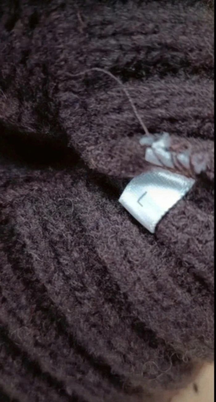 Cache coeur chaud L ou gilet court légère bouloche - photo numéro 5