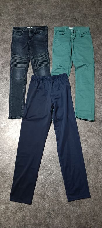 3 pantalons 12 ans