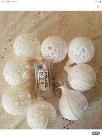 Guirlande  intérieure  à Led  neuve