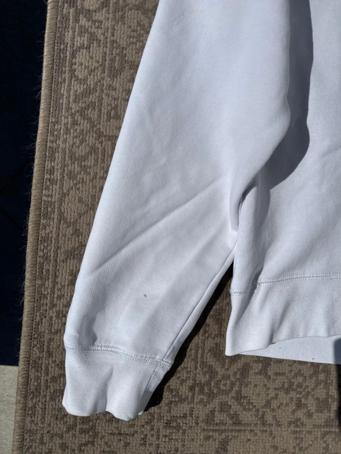 Sweat à capuche blanc Reebok Classic avec logo brodé - Femme - photo numéro 2