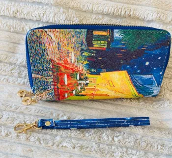 Porte monnaie motif peinture von gogh