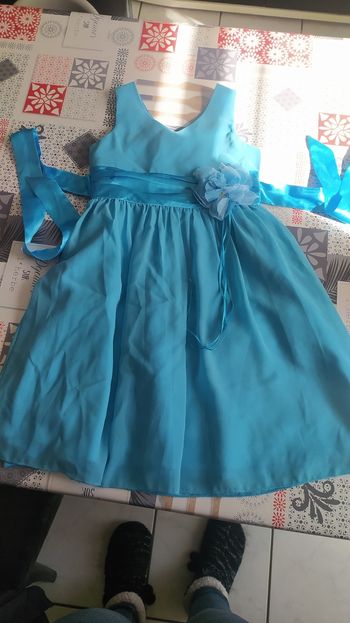 Robe bleu ciel
