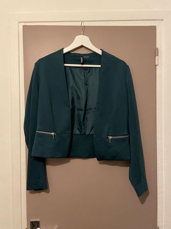 Veste pour robe verte
