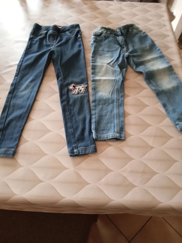 Lot pantalon fille
