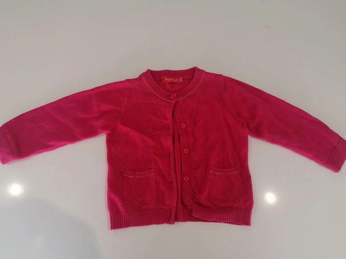 Gilet rose T 18 mois 👶 - photo numéro 2