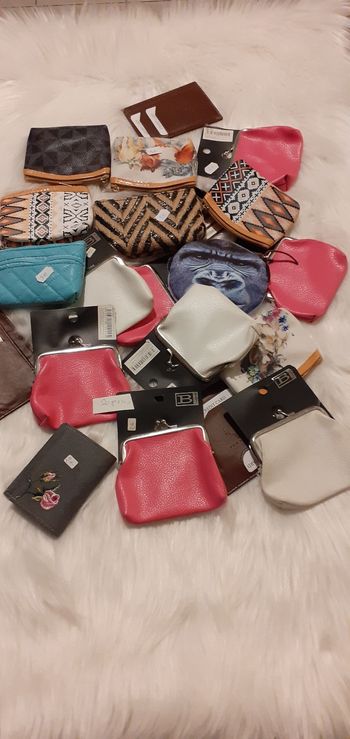 Lot 20 porte monnaie