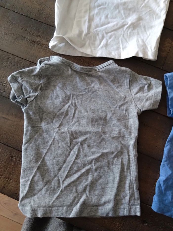 Lot de t shirt été bébé fille 9 mois lupilu - photo numéro 12